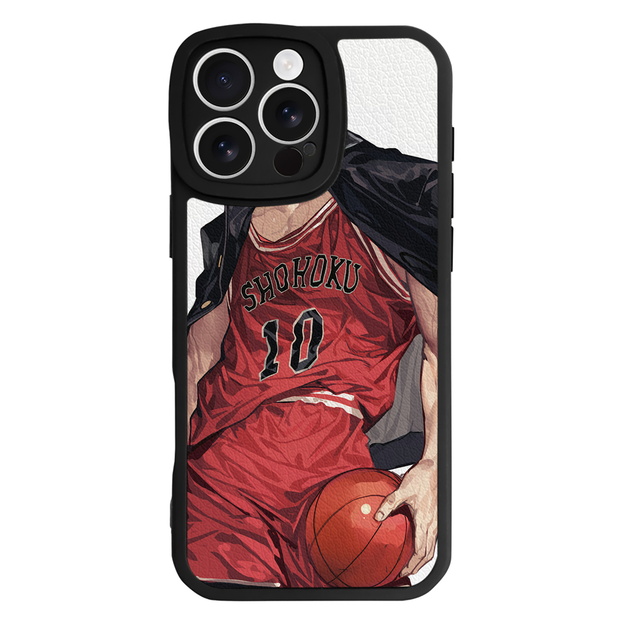 （画像用） SLAM DUNK／スラムダンク 【iPhone 16シリーズ対応】シリコンスマホケース（レザー調） 材質：シリコン
